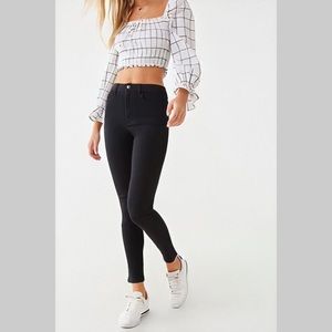 Rue21 high rise jegging black jean